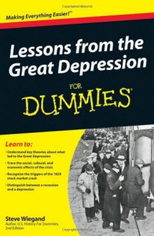 Lessons From The Great Depression For Dummies