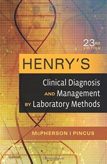 Henry’s Clinical Diagnosis and Management by Laboratory Methods, 23e