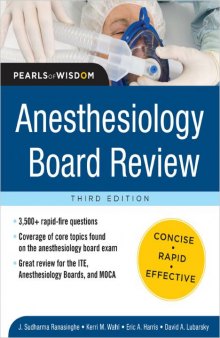 Anesthesiology board review 