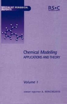 Chemical Modelling: Applications and Theory Volume 1: Vol 1 (Specialist Periodical Reports)