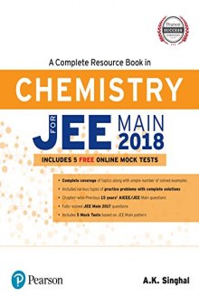 A Complete Resource Book in Chemistry for JEE Main 2018