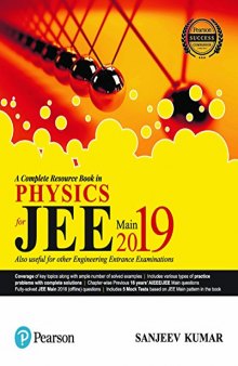 A Complete Resource Book in Physics for JEE Main 2019