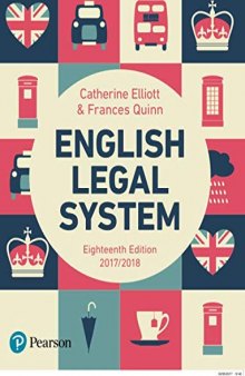 English Legal System (Eighteenth Edition 2017/2018)
