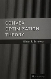 Convex Optimization Theory