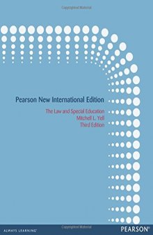 The Law and Special Education: Pearson New International Edition