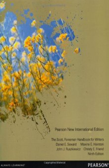 The Scott Foresman Handbook for Writers: Pearson New International Edition