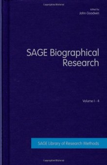 SAGE Biographical Research (4 vols.)