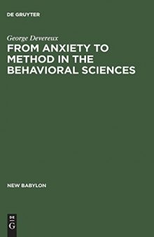 From Anxiety to Method in the Behavioral Sciences
