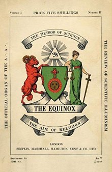 The Equinox: Keep Silence Edition, Vol. 1, No. 2