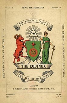 The Equinox: Keep Silence Edition, Vol. 1, No. 6