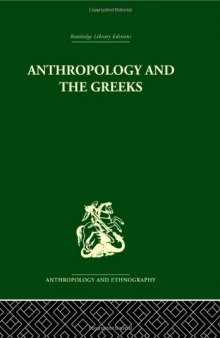 Anthropology and the Greeks