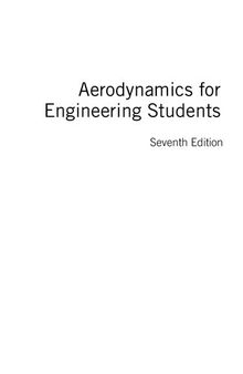 Aerodynamics for Engineering Students (Seventh Edition)