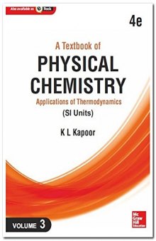 A Textbook of Physical Chemistry: Applications of Thermodynamics (SI Units), 4e, Volume 3