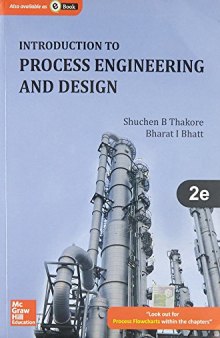 Introduction To Process Engineering And Design