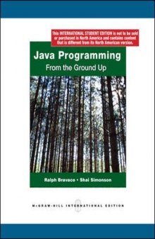 Java Programming: From The Ground Up