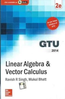 Linear Algebra and Vector Calculus (2110015) GTU-December 2014