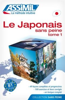 Le Japonais sans Peine - Tome 1 ; Livre