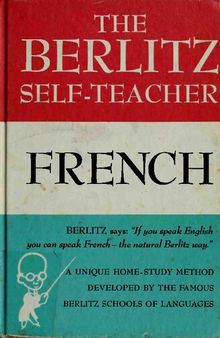 The Berlitz Self-Teacher: French
