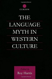 The Language Myth in Western Culture: 2