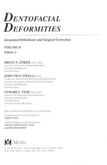 Dentofacial Deformities