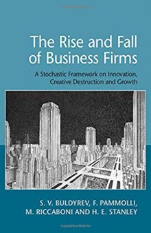 The Rise and Fall of Business Firms: A Stochastic Framework on Innovation, Creative Destruction and Growth