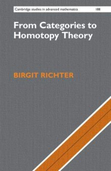 From Categories to Homotopy Theory (Cambridge Studies in Advanced Mathematics, Band 188)