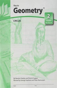 Key to Geometry: Book 2 Circles KEY TO...WORKBOOKS (Book 2)