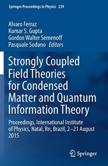 Strongly Coupled Field Theories for Condensed Matter and Quantum Information Theory: Proceedings, International Institute of Physics, Natal, Rn, ... Proceedings in Physics (239), Band 239)