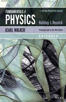 Fundamentals of Physics 11th edition (10th extended)