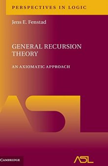 General Recursion Theory: An Axiomatic Approach