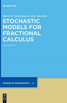 Stochastic Models for Fractional Calculus