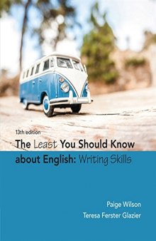 The Least You Should Know about English: Writing Skills