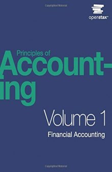 Principles of Accounting, Volume 1: Financial Accounting by OpenStax (hardcover version, full color)
