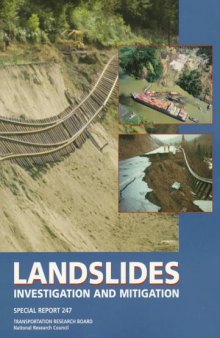 Landslides: Investigation and Mitigation (National Research Council (U.s.) Transportation Research Board Special Report)