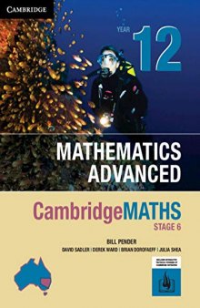 CambridgeMATHS Stage 6: Mathematics Advanced Year 12: Print Bundle (textbook and Hotmaths)