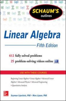 Schaum's outline of linear algebra.