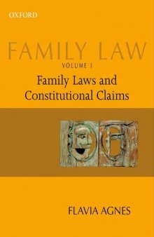 Law, Justice, and Gender: Family Law and Constitutional Provisions in India
