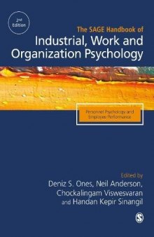 The SAGE Handbook of Industrial, Work & Organizational Psychology, Volume 1: Personnel Psychology and Employee Performance