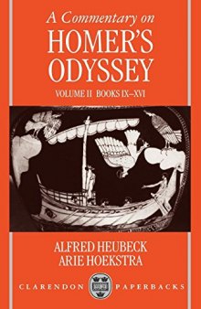 Commentary on Homer's Odyssey. V. 2. Books IX-XVI