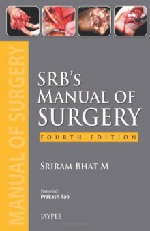 SRB's manual of surgery