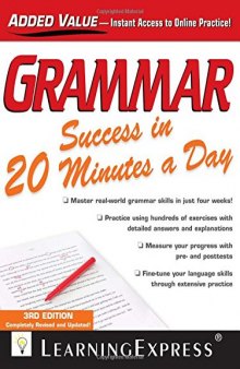 Grammar Success in 20 Minutes a Day