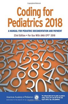 Coding for Pediatrics 2018.