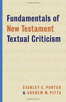 Fundamentals of New Testament Textual Criticism