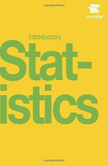 Introductory Statistics by OpenStax (hardcover version, full color)