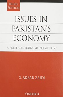 Issues in Pakistan's Economy: A Political Economy Perspective