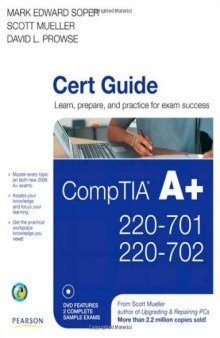 CompTIA A+ 220-701 and 220-702 Cert Guide