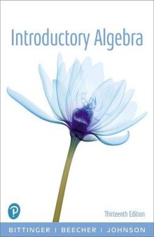 Introductory Algebra (13th Edition)