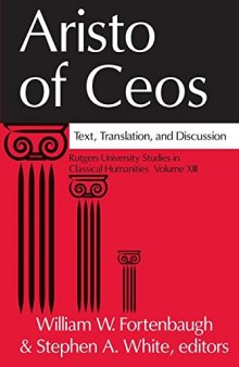 Aristo of Ceos: Text, Translation, and Discussion