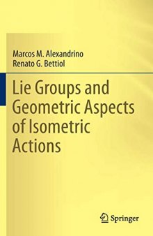 Lie Groups and Geometric Aspects of Isometric Actions