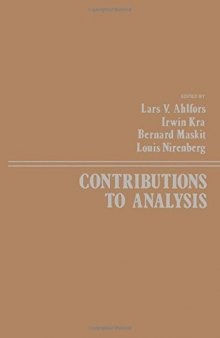 Contributions to Analysis. A Collection of Papers Dedicated to Lipman Bers